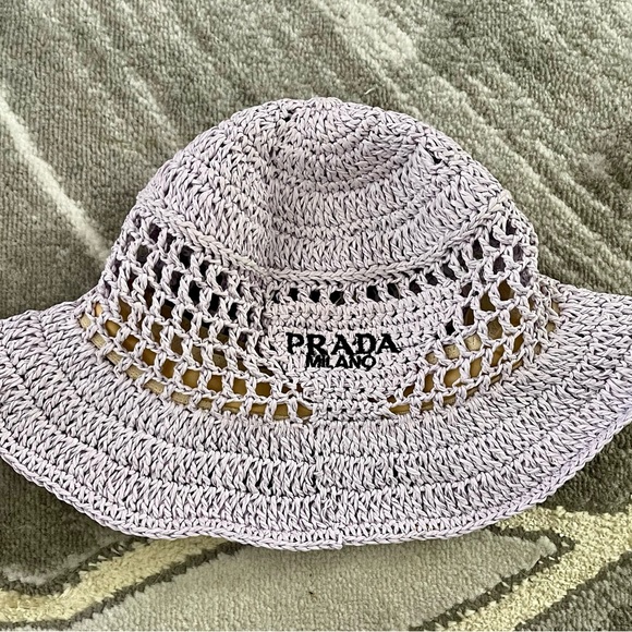 Prada Straw Bucket Hats - Picture 5 of 10